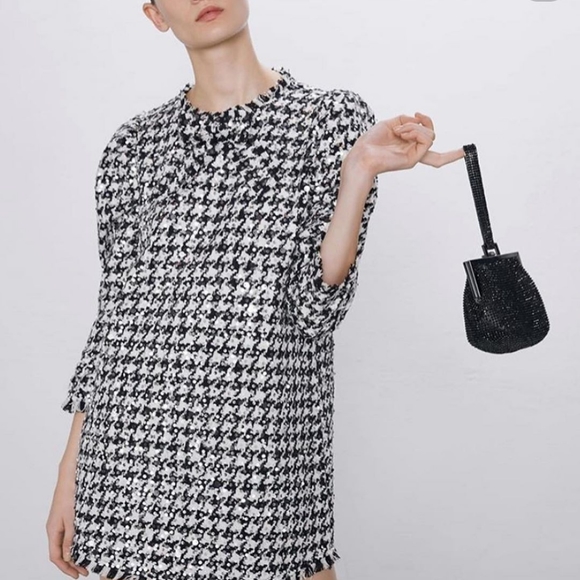 Zara SEQUINS Dress - Picture 5 of 7